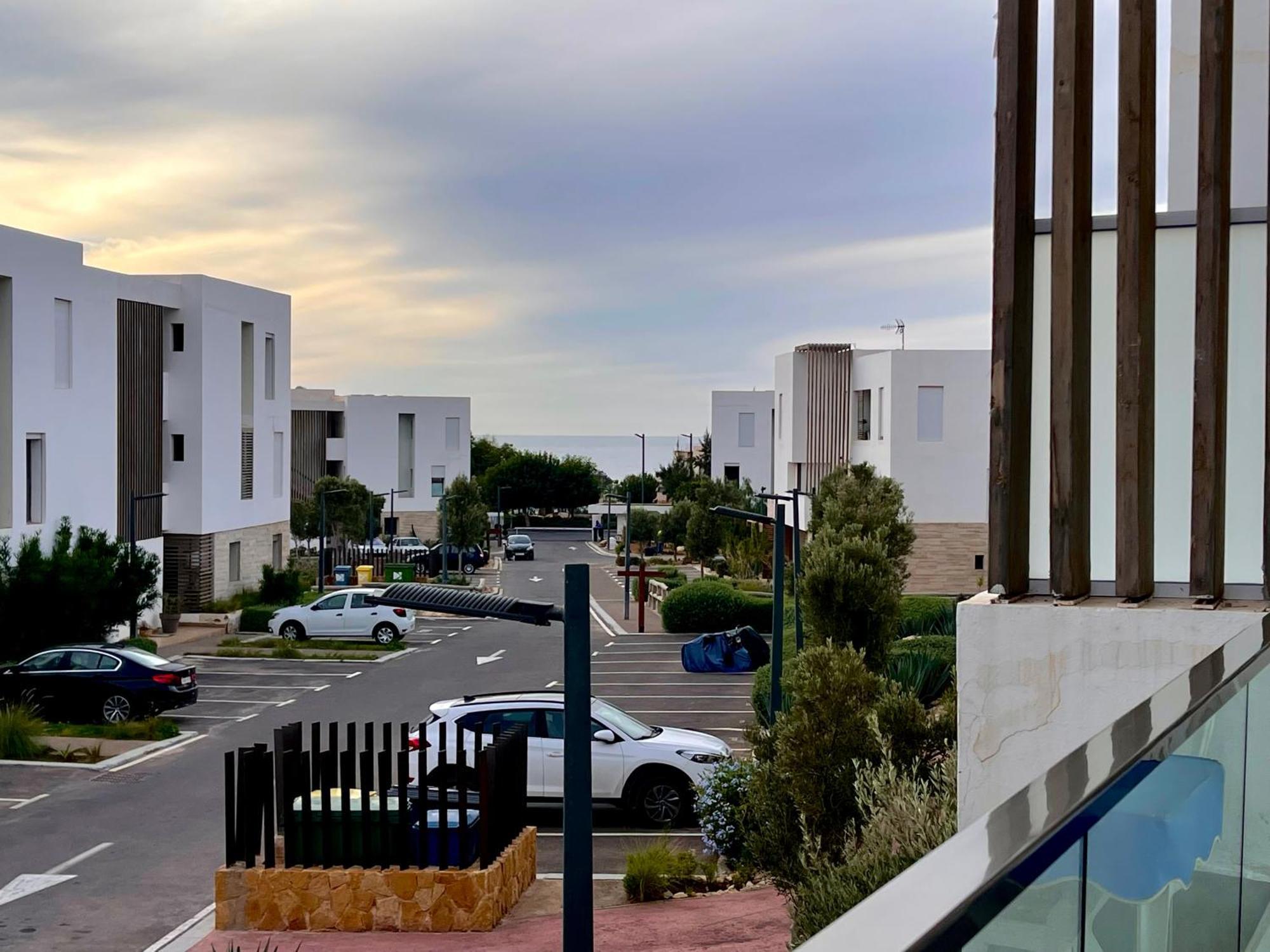 Luxurious Golf & Sea View Beach Apartment With Pool Access - Tamourrit, Taghazout Bay Exterior foto